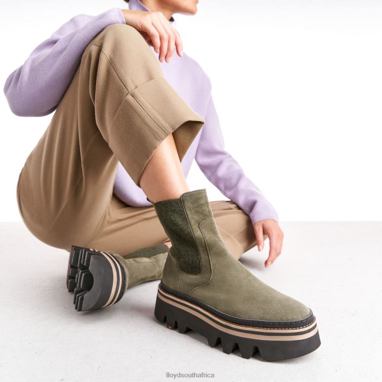 Shoes green LLOYD slip-on ANKLE BOOTS Women 86B4D945