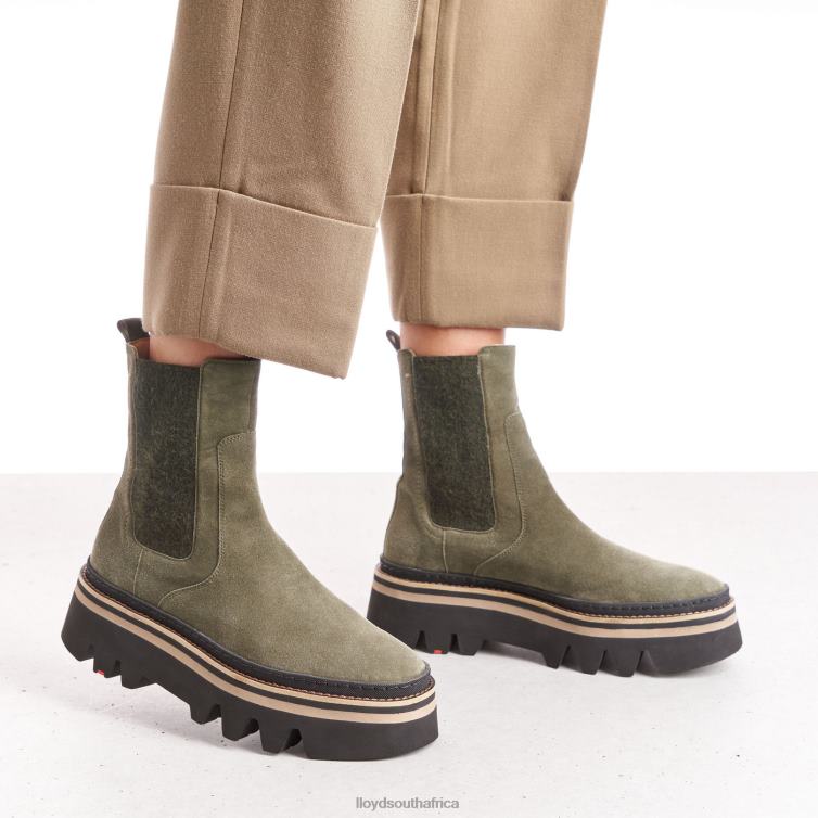 Shoes green LLOYD slip-on ANKLE BOOTS Women 86B4D945