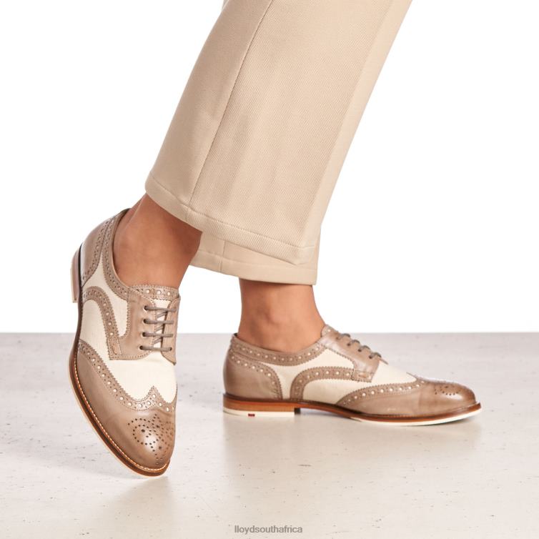 Shoes beige LLOYD LACE LEATHER HALF SHOES Women 86B4D1065