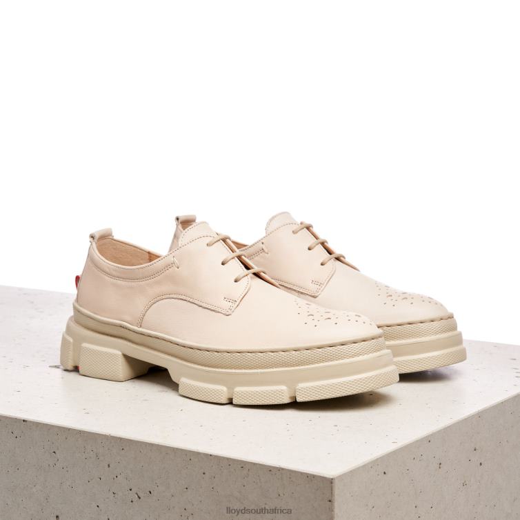Shoes beige LLOYD LACE SMOOTH LEATHER HALF SHOES Women 86B4D1178