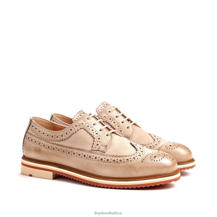 Shoes beige LLOYD LEATHER LACE HALF SHOES Women 86B4D1008
