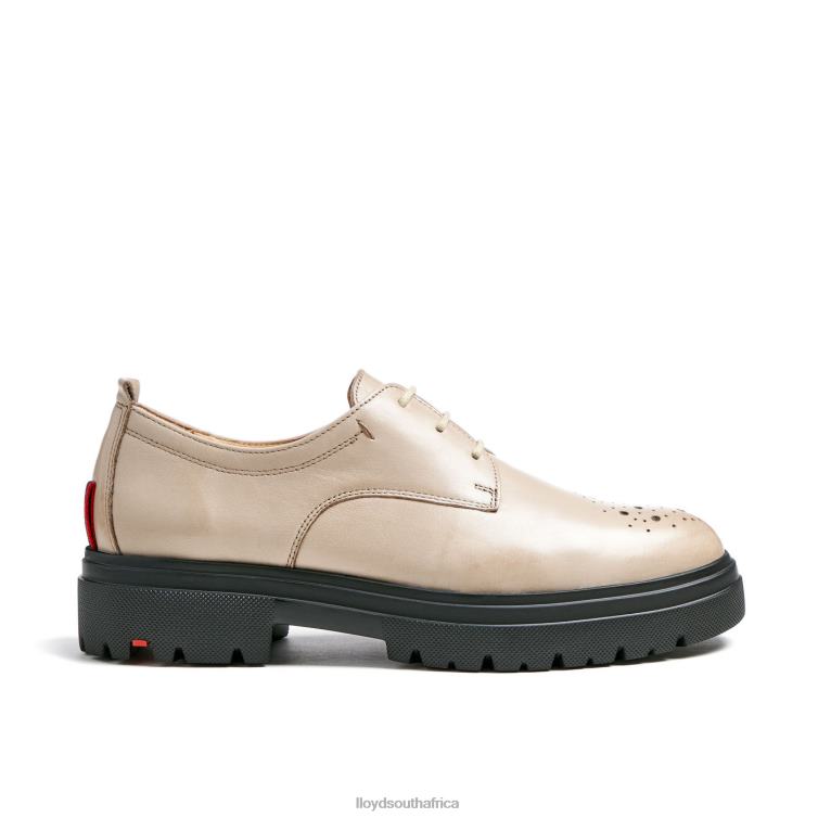 Shoes beige LLOYD LEATHER LACE HALF SHOES Women 86B4D1029