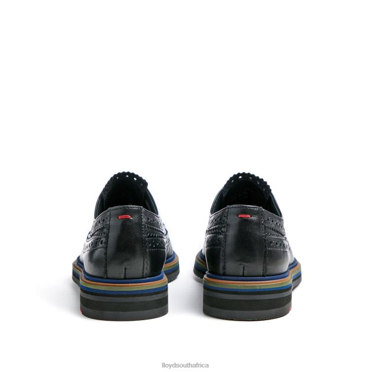 Shoes black LLOYD LACE LEATHER HALF SHOES Women 86B4D1031