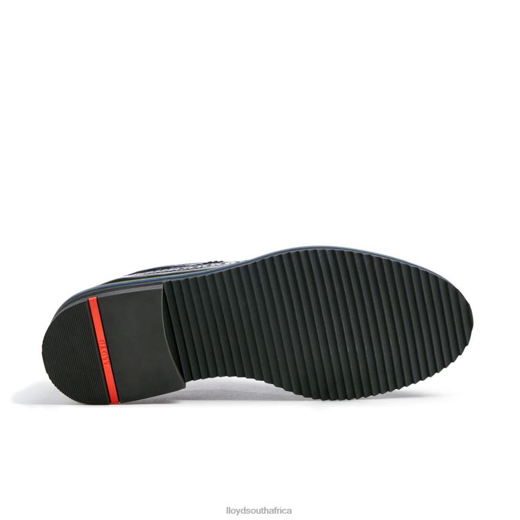 Shoes black LLOYD LACE LEATHER HALF SHOES Women 86B4D1031