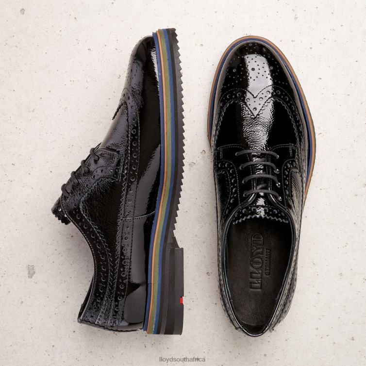 Shoes black LLOYD LACE UP HALF SHOES Women 86B4D1043