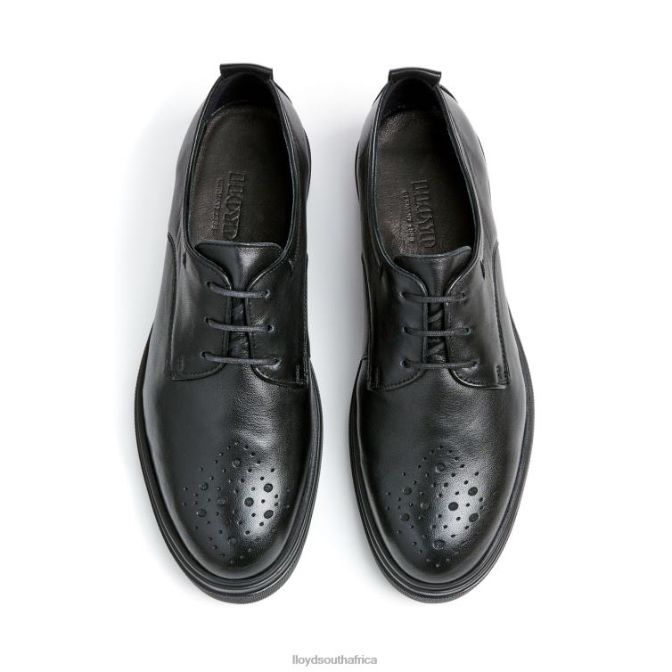 Shoes black LLOYD LEATHER LACE HALF SHOES Women 86B4D1028