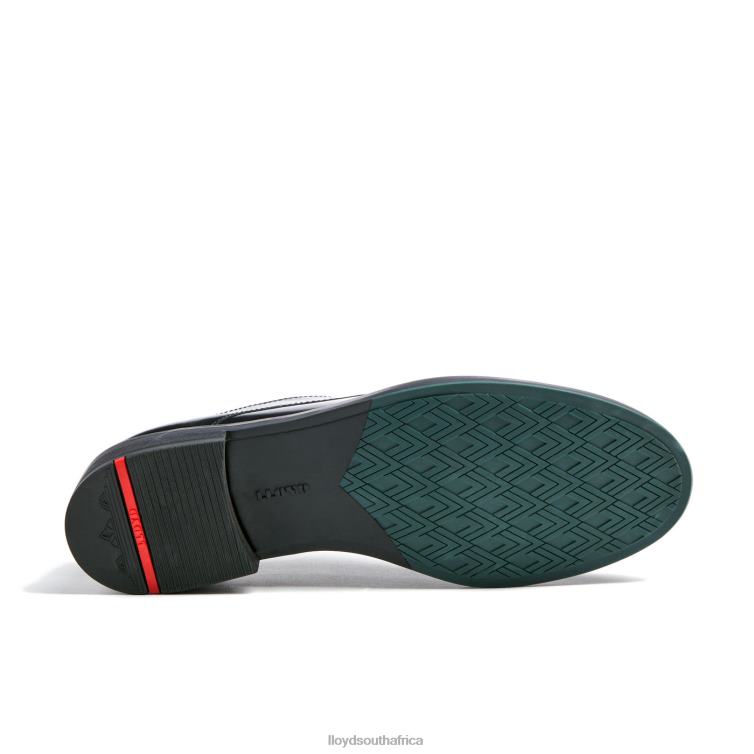 Shoes black LLOYD ROGH LEATHER LACE HALF SHOES Women 86B4D1022