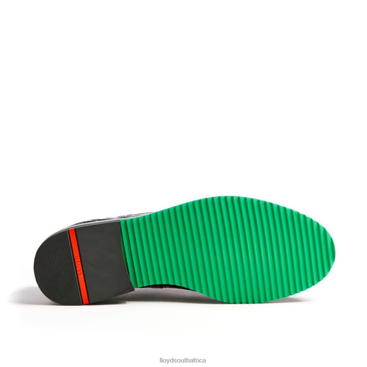 Shoes black LLOYD ROGH LEATHER LACE HALF SHOES Women 86B4D1068