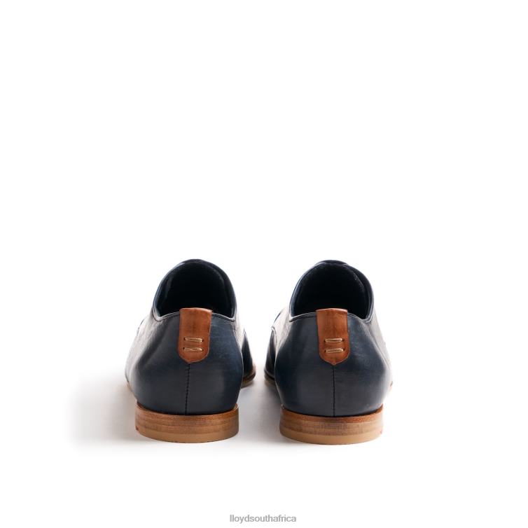 Shoes blue LLOYD LACE SMOOTH LEATHER HALF SHOES Women 86B4D1066