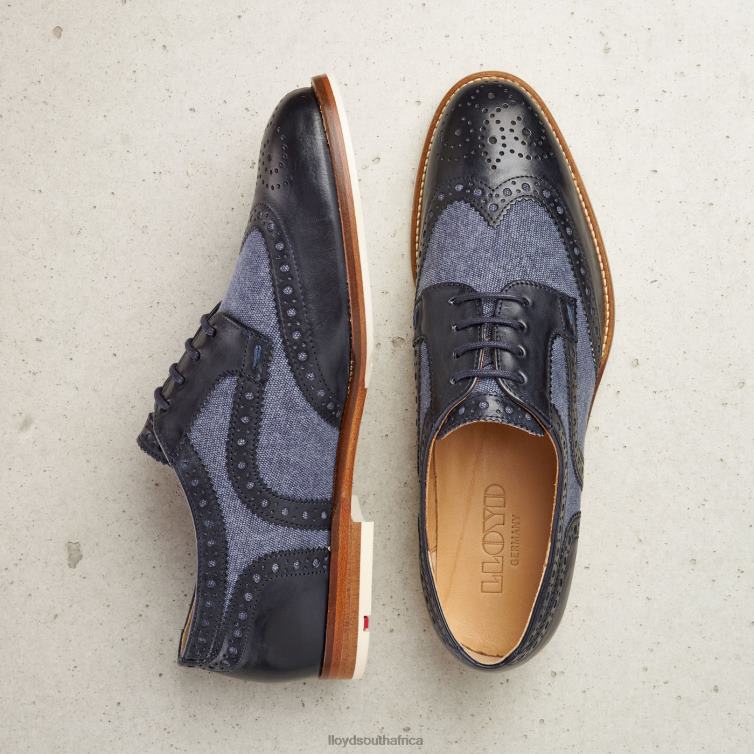 Shoes blue LLOYD SMOOTH LEATHER LACE HALF SHOES Women 86B4D1086