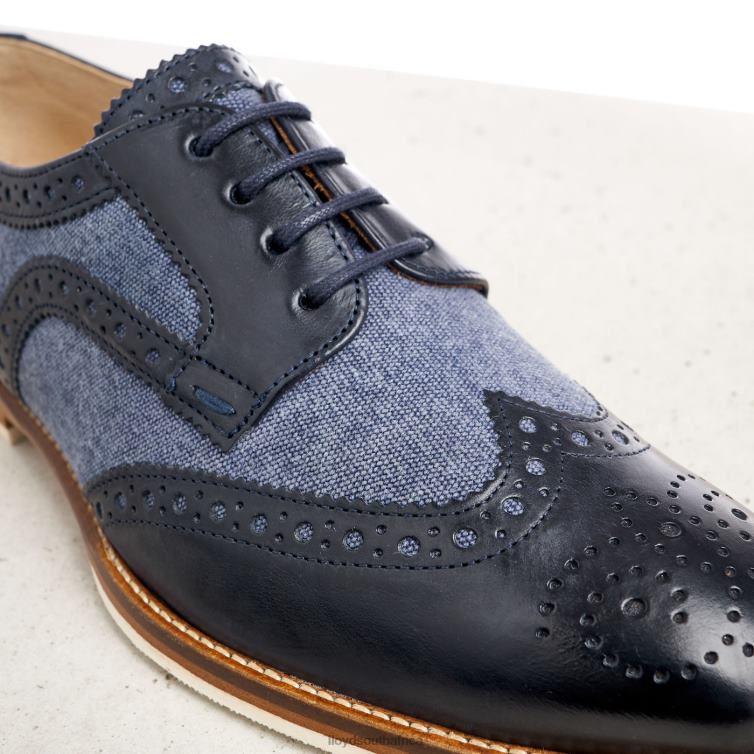 Shoes blue LLOYD SMOOTH LEATHER LACE HALF SHOES Women 86B4D1086