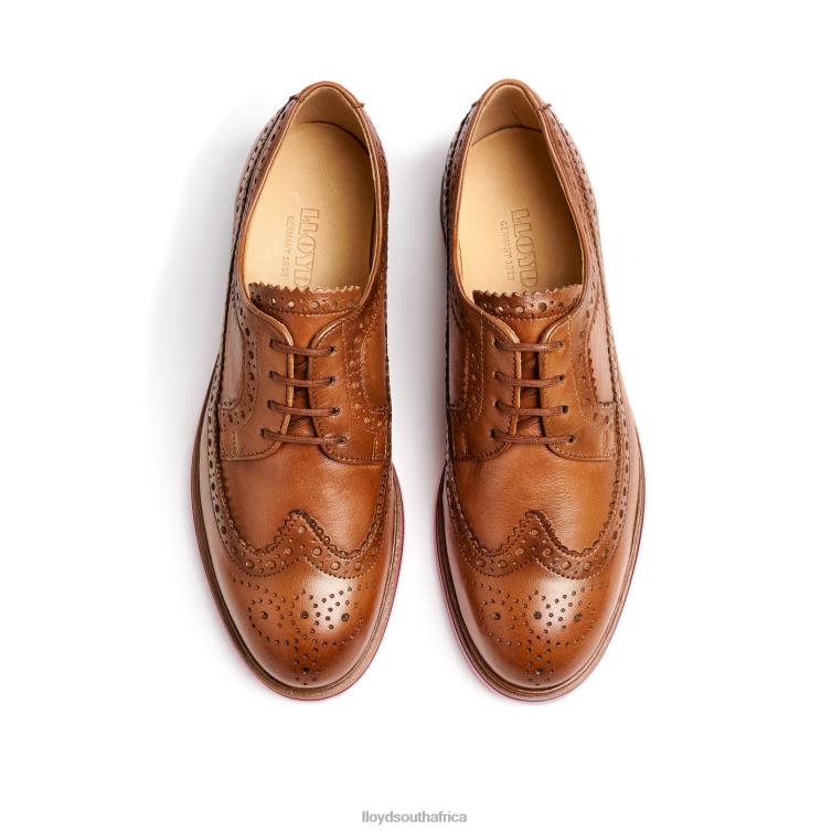 Shoes brown LLOYD LEATHER LACE HALF SHOES Women 86B4D1048