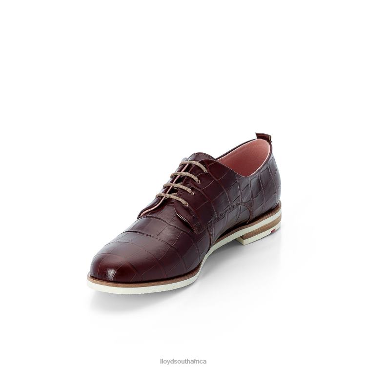 Shoes brown LLOYD ROGH LEATHER LACE HALF SHOES Women 86B4D1091