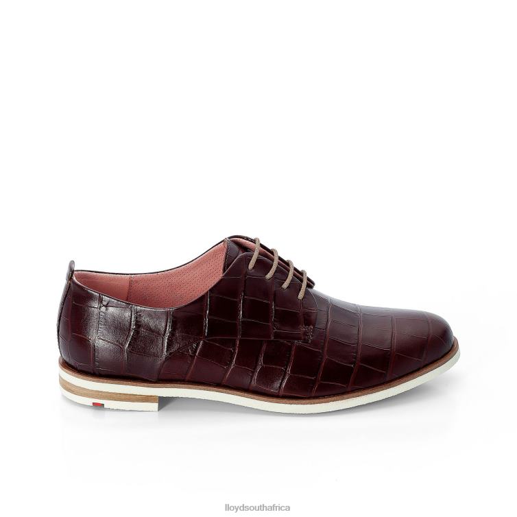 Shoes brown LLOYD ROGH LEATHER LACE HALF SHOES Women 86B4D1091