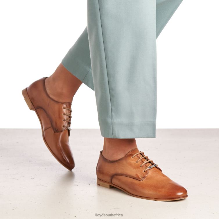 Shoes brown LLOYD SMOOTH LEATHER LACE HALF SHOES Women 86B4D1067
