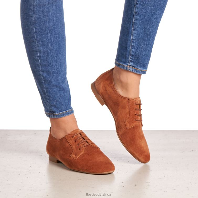 Shoes brown LLOYD SUEDE LACE UP HALF SHOES Women 86B4D1185