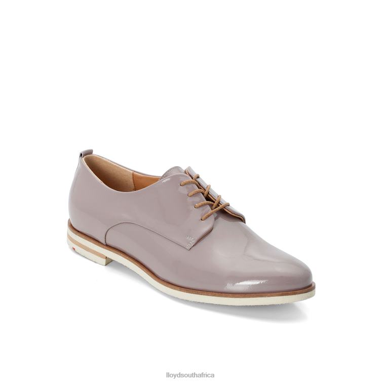 Shoes grey LLOYD PATENT LACE UP HALF SHOES Women 86B4D1078