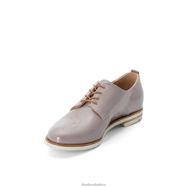 Shoes grey LLOYD PATENT LACE UP HALF SHOES Women 86B4D1078