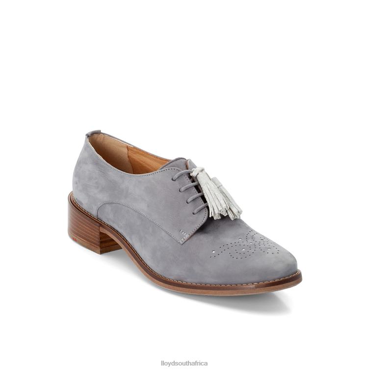 Shoes grey LLOYD SUEDE LACE UP HALF SHOES Women 86B4D1084