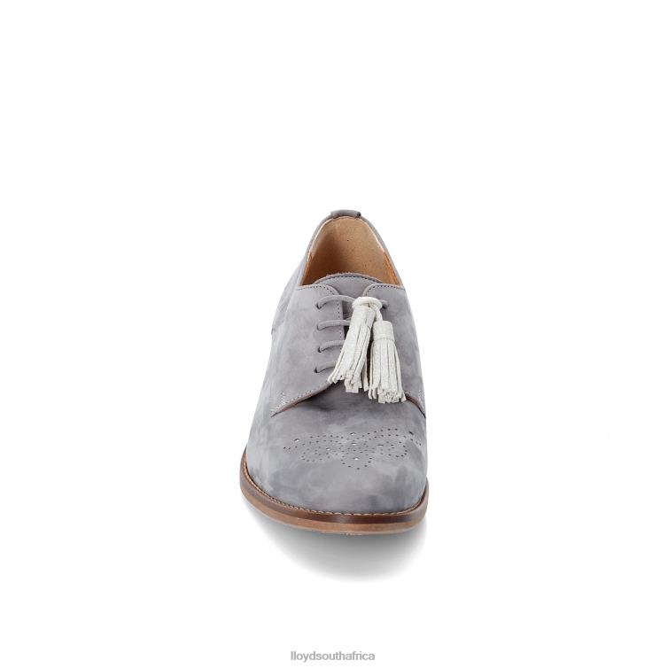 Shoes grey LLOYD SUEDE LACE UP HALF SHOES Women 86B4D1084