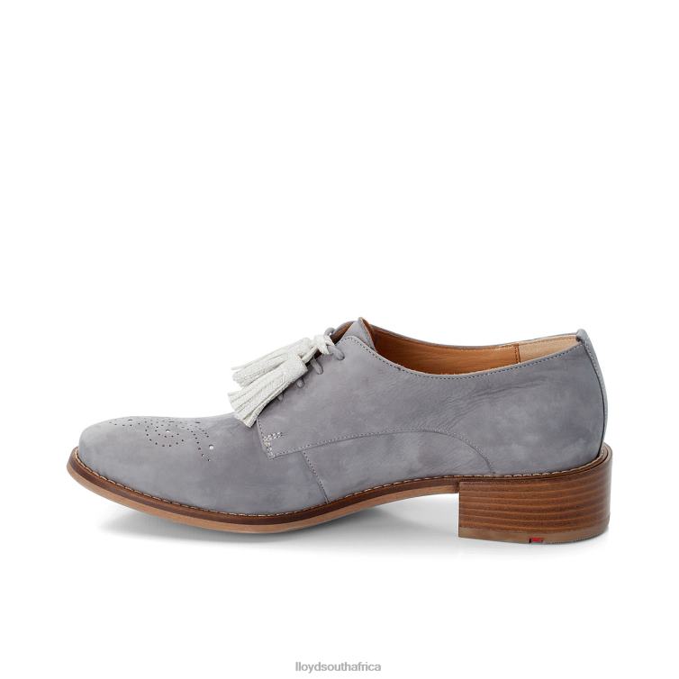 Shoes grey LLOYD SUEDE LACE UP HALF SHOES Women 86B4D1084