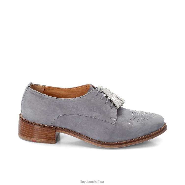 Shoes grey LLOYD SUEDE LACE UP HALF SHOES Women 86B4D1084