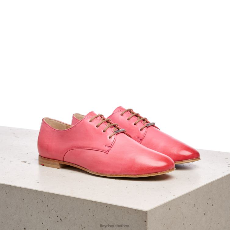 Shoes pink LLOYD LACE SMOOTH LEATHER HALF SHOES Women 86B4D1093