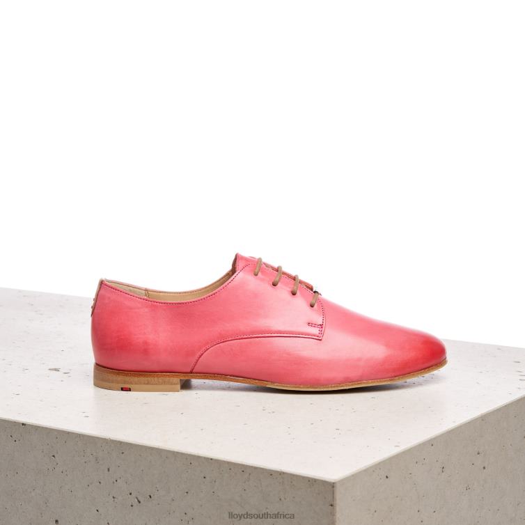 Shoes pink LLOYD LACE SMOOTH LEATHER HALF SHOES Women 86B4D1093