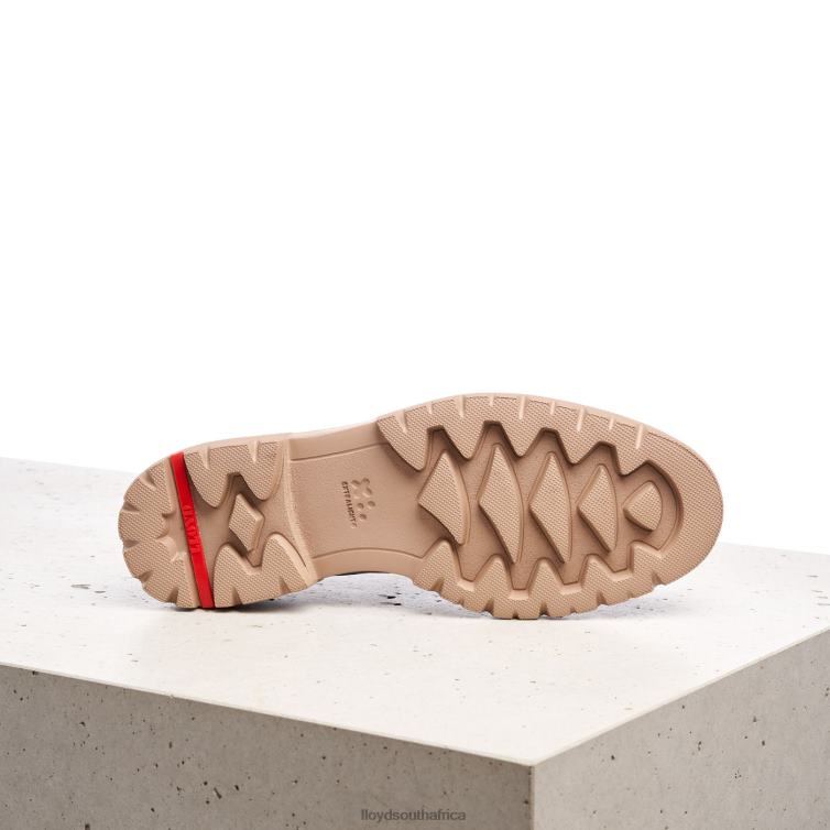 Shoes red LLOYD LACE SMOOTH LEATHER HALF SHOES Women 86B4D1181