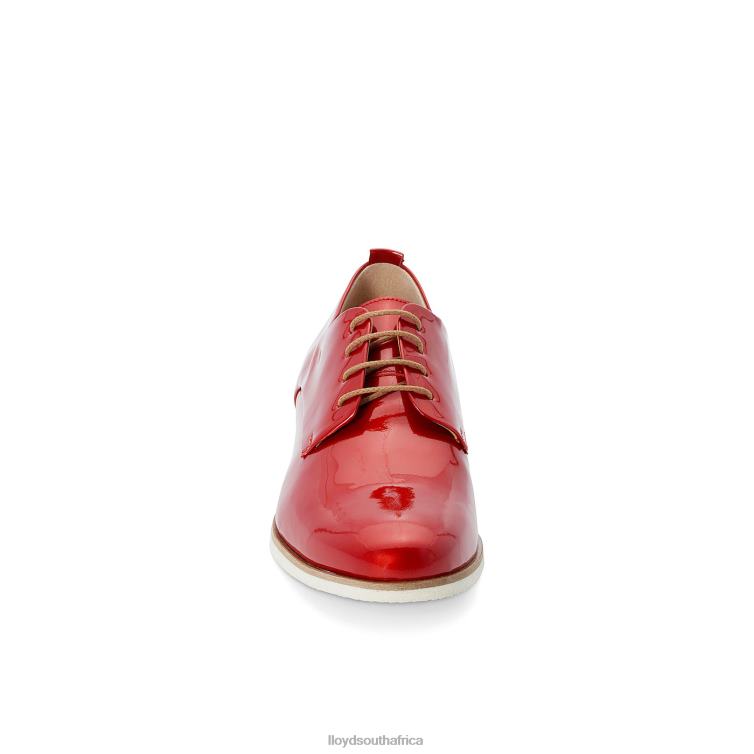 Shoes red LLOYD PATENT LACE UP HALF SHOES Women 86B4D1102