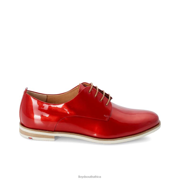 Shoes red LLOYD PATENT LACE UP HALF SHOES Women 86B4D1102