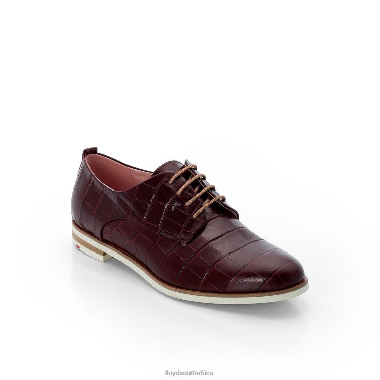 Shoes red LLOYD ROGH LEATHER LACE HALF SHOES Women 86B4D1092