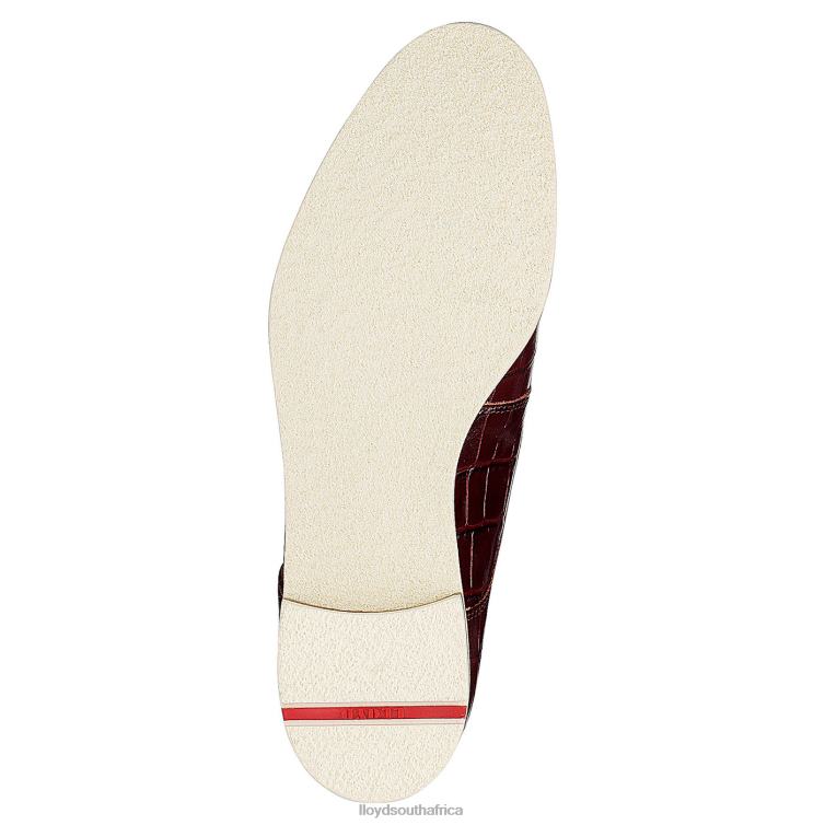 Shoes red LLOYD ROGH LEATHER LACE HALF SHOES Women 86B4D1092