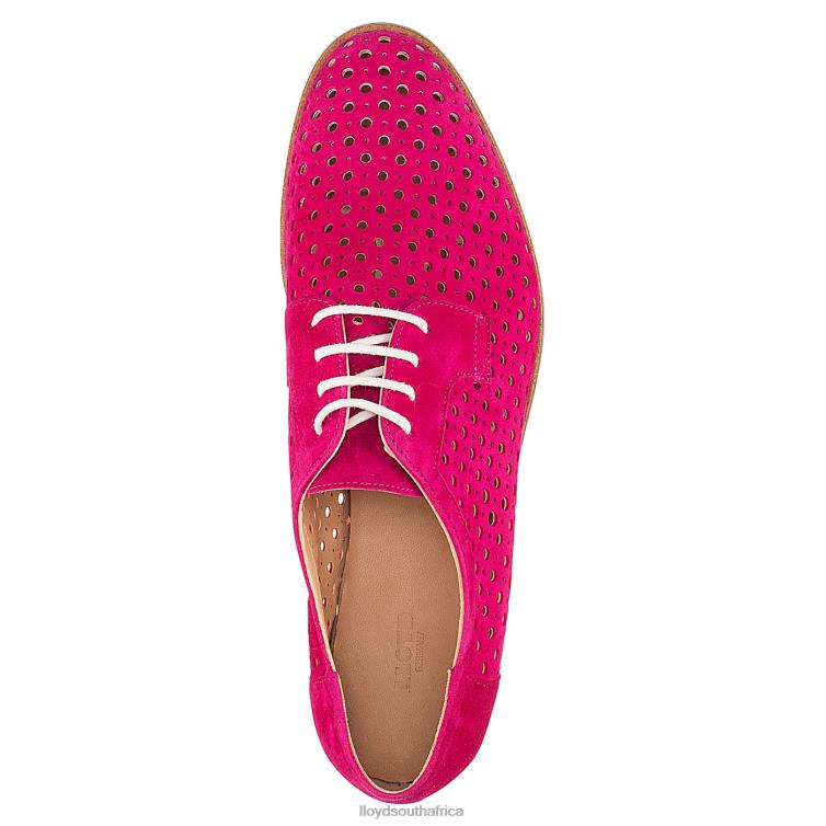 Shoes red LLOYD SUEDE LACE UP HALF SHOES Women 86B4D1359