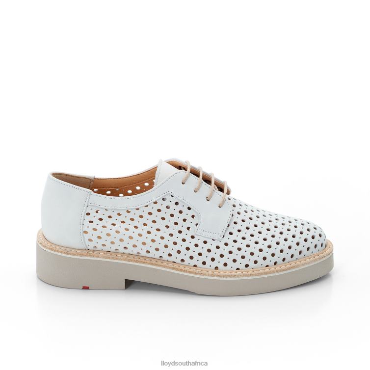 Shoes white LLOYD SMOOTH LEATHER LACE HALF SHOES Women 86B4D1184