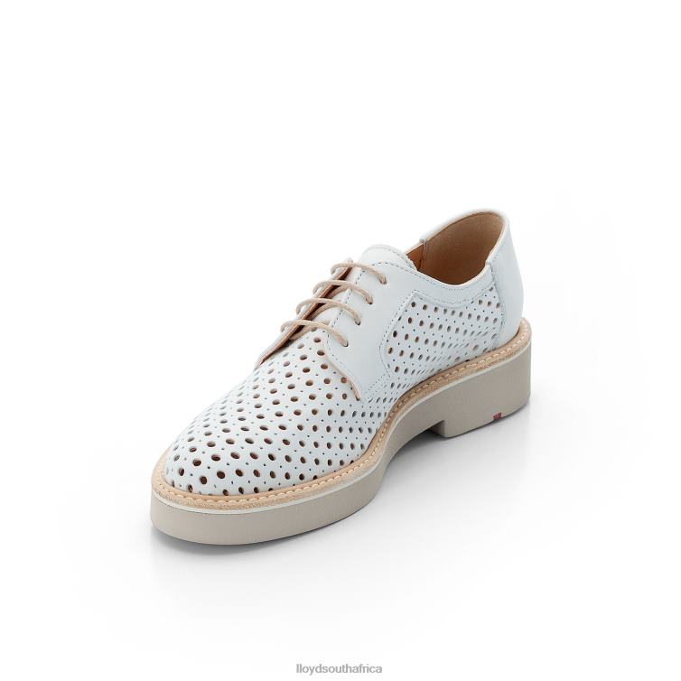 Shoes white LLOYD SMOOTH LEATHER LACE HALF SHOES Women 86B4D1184