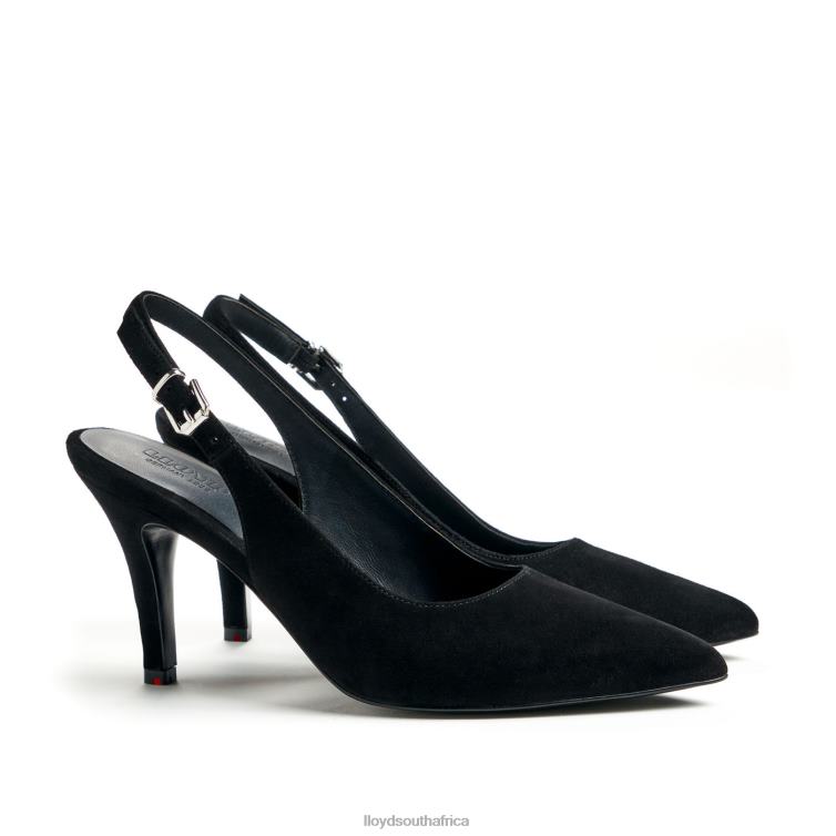 Shoes black LLOYD ROUGH LEATHER PUMPS Women 86B4D1012