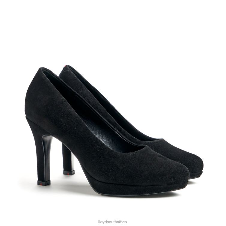 Shoes black LLOYD ROUGH LEATHER PUMPS Women 86B4D1016