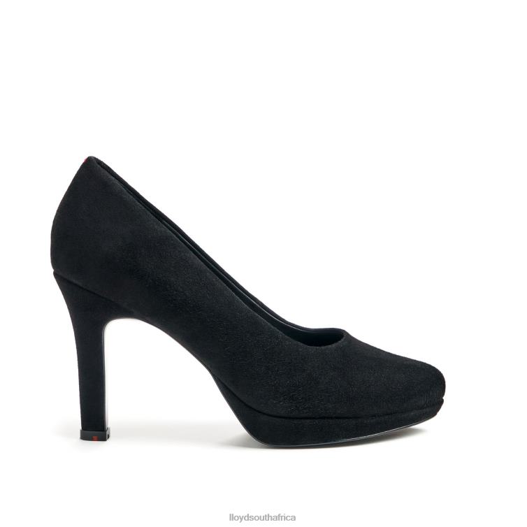 Shoes black LLOYD ROUGH LEATHER PUMPS Women 86B4D1016