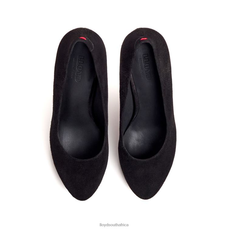 Shoes black LLOYD ROUGH LEATHER PUMPS Women 86B4D1016