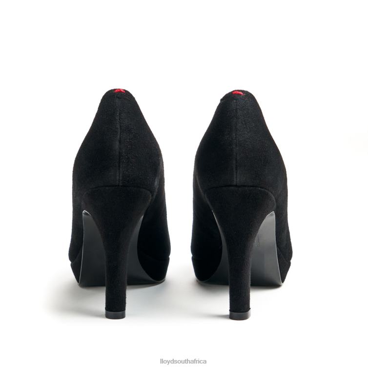 Shoes black LLOYD ROUGH LEATHER PUMPS Women 86B4D1016