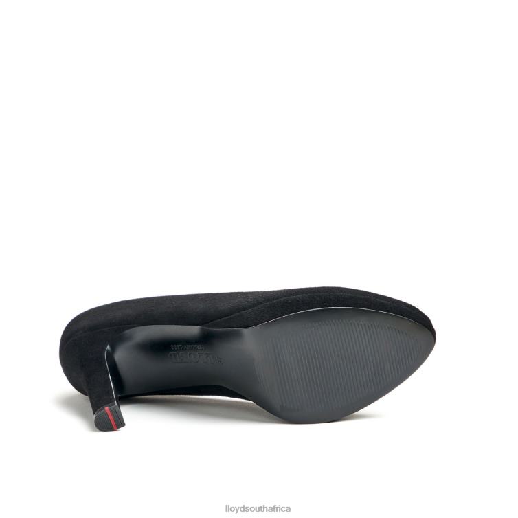 Shoes black LLOYD ROUGH LEATHER PUMPS Women 86B4D1016