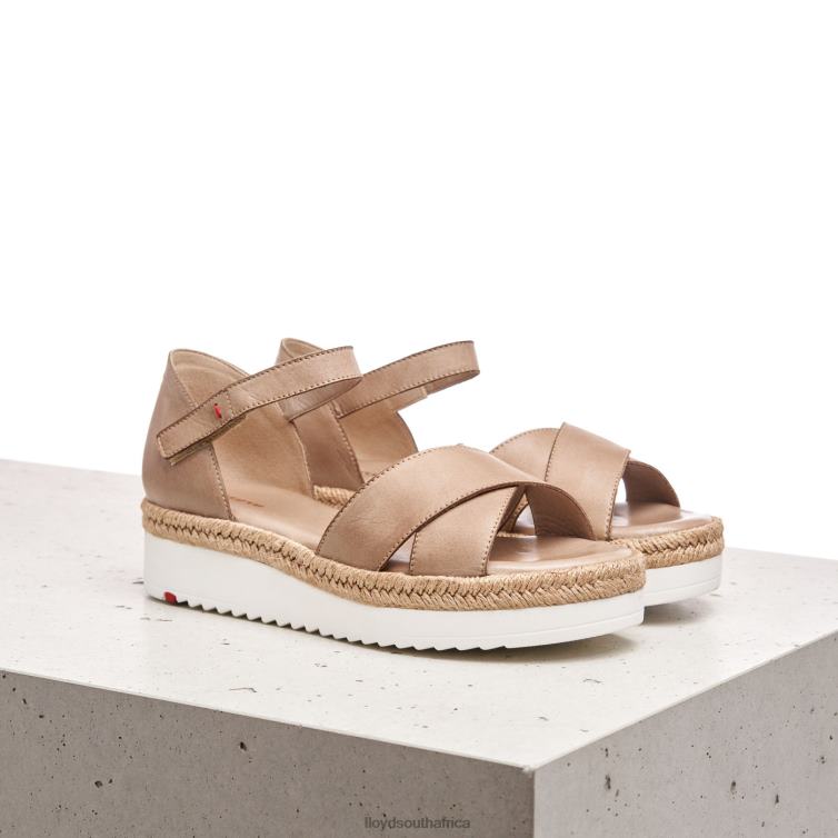 Shoes beige LLOYD WEDGE SANDALE Women 86B4D1229