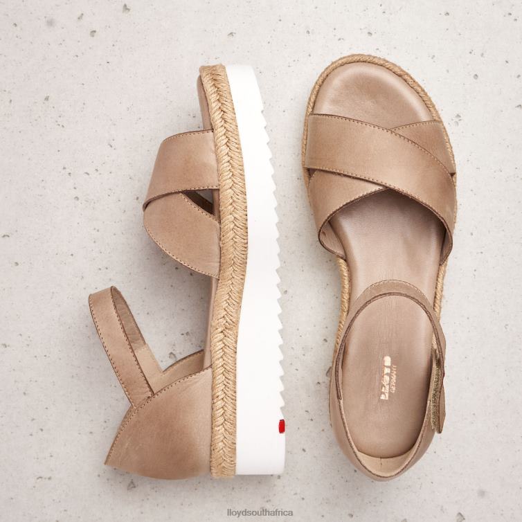 Shoes beige LLOYD WEDGE SANDALE Women 86B4D1229