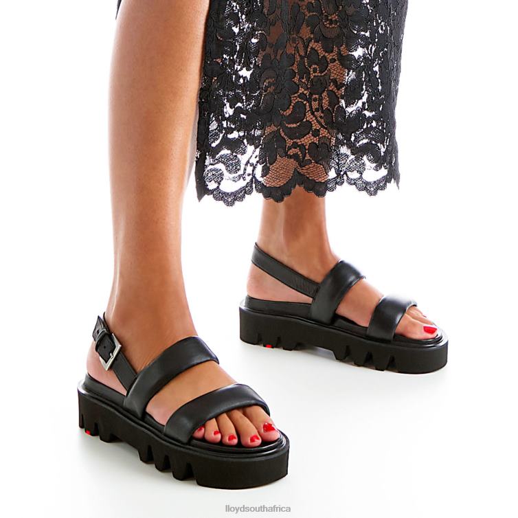 Shoes black LLOYD SANDALS Women 86B4D1206