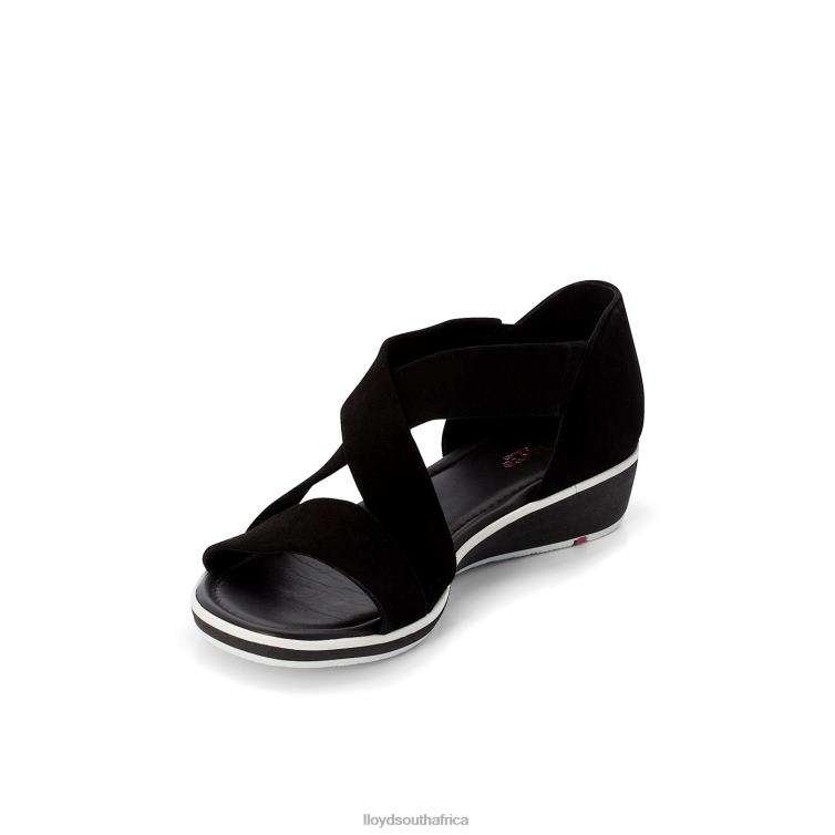 Shoes black LLOYD SUEDE SURFACE SANDALE Women 86B4D1248
