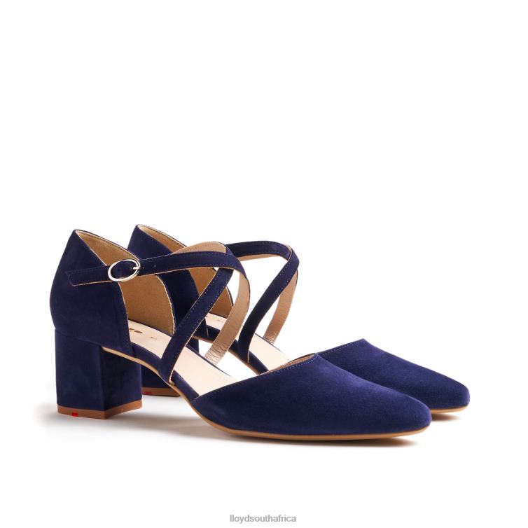 Shoes blue LLOYD SUEDE SANDALE Women 86B4D1082