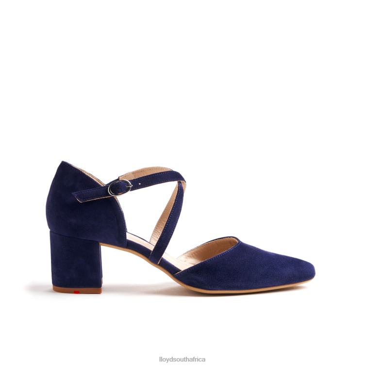 Shoes blue LLOYD SUEDE SANDALE Women 86B4D1082