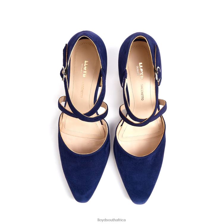 Shoes blue LLOYD SUEDE SANDALE Women 86B4D1082