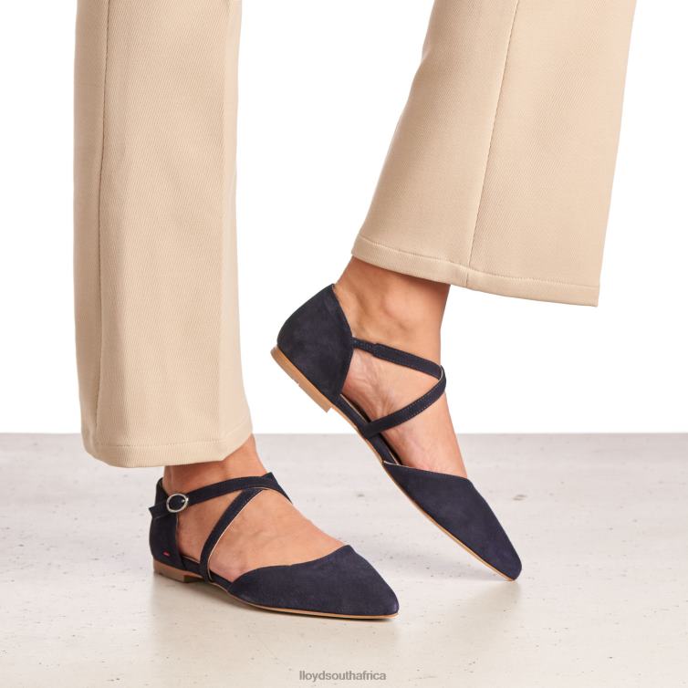 Shoes blue LLOYD SUEDE SANDALE Women 86B4D1161